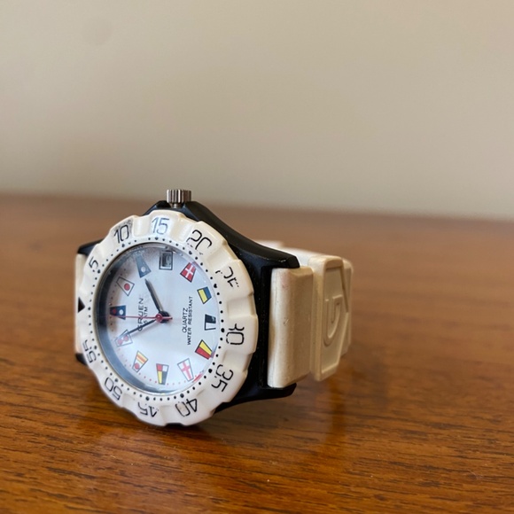 Rare Vintage Mens Gruen "Flag" Diving Watch - Picture 7 of 11